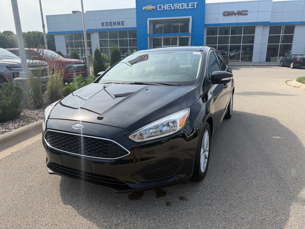 Used 2017 Ford Focus SE with VIN 1FADP3F23HL275644 for sale in Marinette, WI