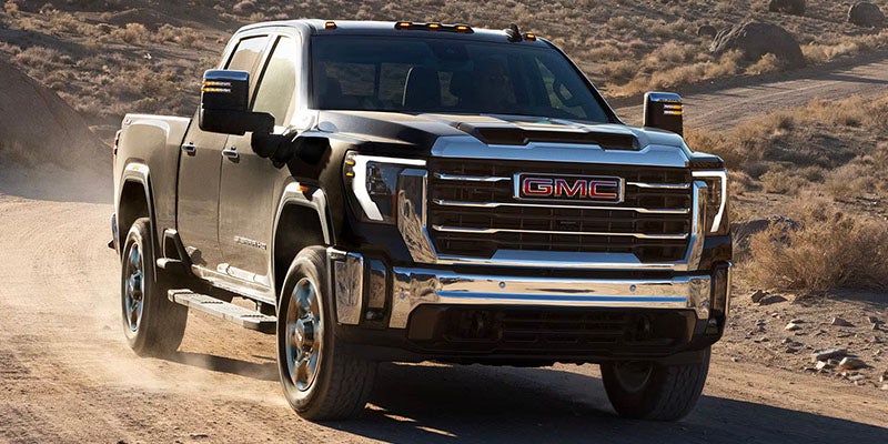 2025 GMC Sierra 2500 HD in dark metallic color